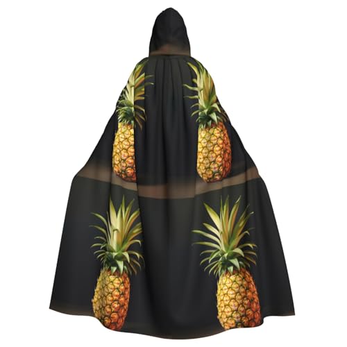 WenDang Ananas-Malerei-Druck, Halloween, Erwachsene, Kapuzenumhang, Umhang, Partys, Karneval, Cosplay, Kostüme, Erwachsenen-Dekoration, Umhang WenDang Ananas-Malerei-Druck, Halloween, Erwachsene, Kapuzenumhang, Umhang, Partys, Karneval, Cosplay, Kostüme, Erwachsenen-Dekoration, Umhang von WenDang