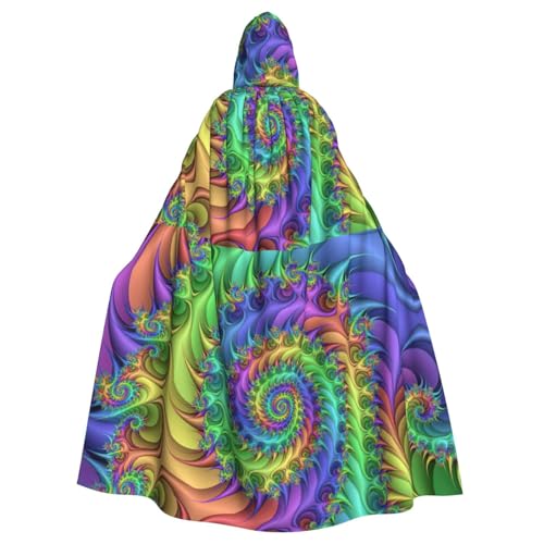 WenDang Batikdruck Uni Kapuzenumhang für Erwachsene, eleganter Halloween-Kapuzenumhang, bequemer langer Kapuzenumhang WenDang Batikdruck Uni Kapuzenumhang für Erwachsene, eleganter Halloween-Kapuzenumhang, bequemer langer Kapuzenumhang von WenDang