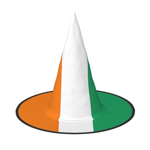 WenDang Flagge der Elfenbeinküste Halloween-Hut, lustig, für Urlaub, Party, Kostüm, Ball, Cosplay, Karneval, DIY-Dekoration (3 Stück) von WenDang