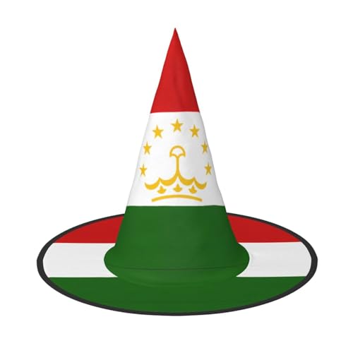 WenDang Flagge von Tadschikistan, Halloween-Hut, lustig, Urlaub, Party, Kostüm, Ball, Cosplay, Karneval, DIY-Dekoration (3 Stück) von WenDang