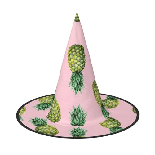 WenDang Halloween-Hut mit Ananas-Motiv, lustig, für Urlaub, Party, Kostüm, Ball, Cosplay, Karneval, DIY-Dekoration (2 Stück) von WenDang