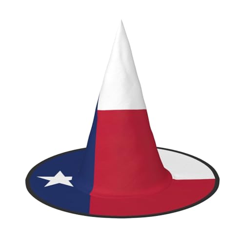 WenDang Halloween-Hut mit Texas-Flagge, lustig, Partyhut, Kostüm, Ball, Cosplay, Karneval, DIY-Dekoration (3 Stück) von WenDang