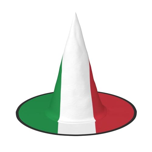 WenDang Halloween-Hut mit italienischer Flagge, lustig, Urlaub, Party, Ball, Cosplay, Karneval, DIY-Dekoration (3 Stück) von WenDang