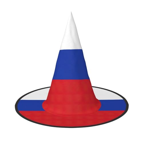 WenDang Halloween-Hut mit russischer Flagge, lustig, Urlaub, Party, Ball, Cosplay, Karneval, DIY-Dekoration (3 Stück) von WenDang