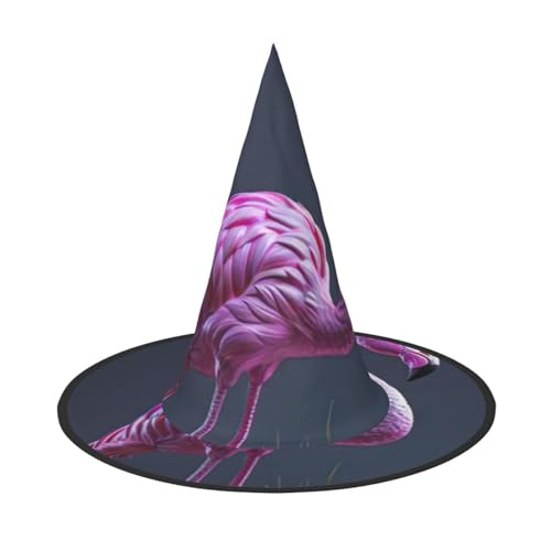 WenDang Hohler Flamingo-Hut für Halloween, lustig, Partyhut, Kostüm, Ball, Cosplay, Karneval, DIY-Dekoration (2 Stück) von WenDang