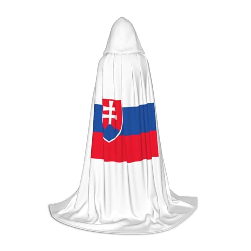 WenDang Kapuzenumhang mit Flagge der Slowakei – vielseitiges Uni-Design für Cosplay, Partys, Make-up-Ball, Motto-Partys WenDang Kapuzenumhang mit Flagge der Slowakei – vielseitiges Uni-Design für Cosplay, Partys, Make-up-Ball, Motto-Partys von WenDang