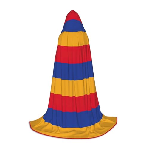 WenDang Kapuzenumhang mit Flagge von Armenien – vielseitiges Uni-Design für Cosplay, Partys, Make-up-Ball, Motto-Partys WenDang Kapuzenumhang mit Flagge von Armenien – vielseitiges Uni-Design für Cosplay, Partys, Make-up-Ball, Motto-Partys von WenDang