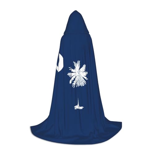 WenDang Kapuzenumhang mit South Carolina-Flagge, vielseitiges Uni-Design für Cosplay, Partys, Make-up-Ball, Motto-Partys WenDang Kapuzenumhang mit South Carolina-Flagge, vielseitiges Uni-Design für Cosplay, Partys, Make-up-Ball, Motto-Partys von WenDang