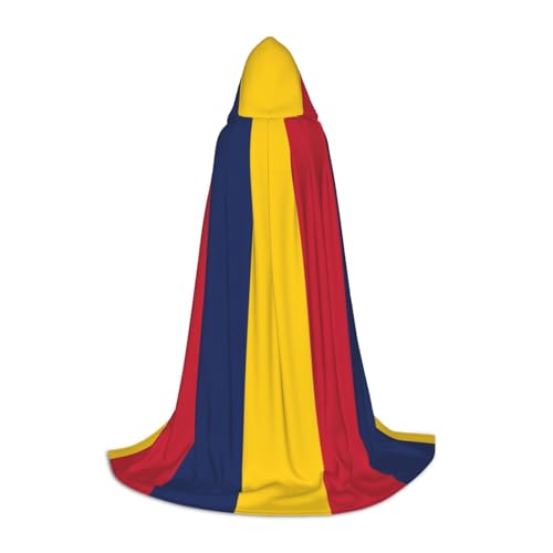 WenDang Kapuzenumhang mit Tschad-Flagge – vielseitiges Uni-Design für Cosplay, Partys, Make-up-Ball, Motto-Partys WenDang Kapuzenumhang mit Tschad-Flagge – vielseitiges Uni-Design für Cosplay, Partys, Make-up-Ball, Motto-Partys von WenDang