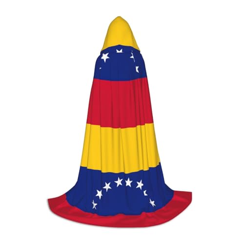 WenDang Kapuzenumhang mit Venezuela-Flagge – vielseitiges Uni-Design für Cosplay, Partys, Make-up-Ball, Motto-Partys WenDang Kapuzenumhang mit Venezuela-Flagge – vielseitiges Uni-Design für Cosplay, Partys, Make-up-Ball, Motto-Partys von WenDang