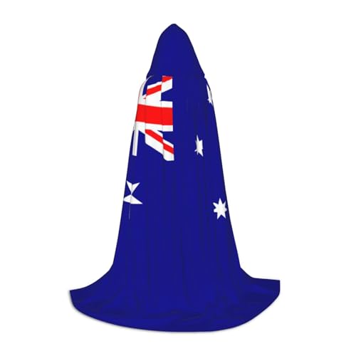 WenDang Kapuzenumhang mit australischer Flagge, vielseitiges Uni-Design für Cosplay, Partys, Make-up-Ball, Motto-Partys WenDang Kapuzenumhang mit australischer Flagge, vielseitiges Uni-Design für Cosplay, Partys, Make-up-Ball, Motto-Partys von WenDang