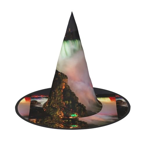 WenDang Niagarafälle Halloween-Hut, lustig, Partyhut, Kostüm, Ball, Cosplay, Karneval, DIY-Dekoration (3 Stück) von WenDang