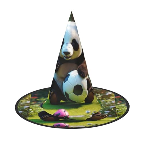 WenDang Panda-Halloween-Hut, lustig, Partyhut, Kostüm, Ball, Cosplay, Karneval, DIY-Dekoration (3 Stück) von WenDang