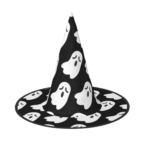 WenDang Süßer weißer Geister-Hut, Halloween-Hut, lustig, Urlaub, Party, Ball, Cosplay, Karneval, DIY-Dekoration (3 Stück) von WenDang