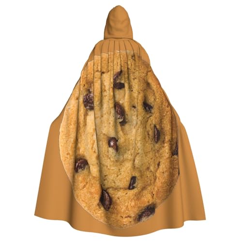 WenDang Umhang mit Kapuze für Halloween, Erwachsene, mit Schokolade, Kekse, für Partys, Karneval, Cosplay, Kostüme, als Dekoration für Erwachsene von WenDang
