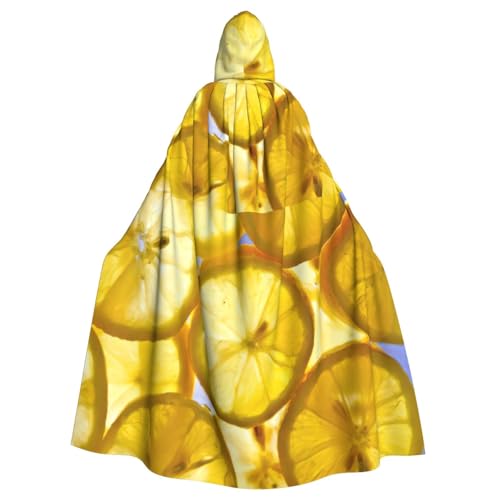 WenDang Uni Kapuzenumhang mit Zitronenscheiben für Erwachsene, eleganter Halloween-Kapuzenumhang, bequemer langer Kapuzenumhang WenDang Uni Kapuzenumhang mit Zitronenscheiben für Erwachsene, eleganter Halloween-Kapuzenumhang, bequemer langer Kapuzenumhang von WenDang