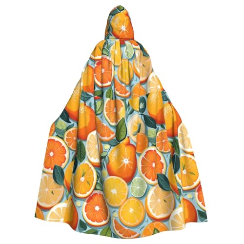WenDang Uni Kapuzenumhang mit Zitrusfrüchten für Erwachsene, eleganter Halloween-Kapuzenumhang, bequemer langer Kapuzenumhang WenDang Uni Kapuzenumhang mit Zitrusfrüchten für Erwachsene, eleganter Halloween-Kapuzenumhang, bequemer langer Kapuzenumhang von WenDang