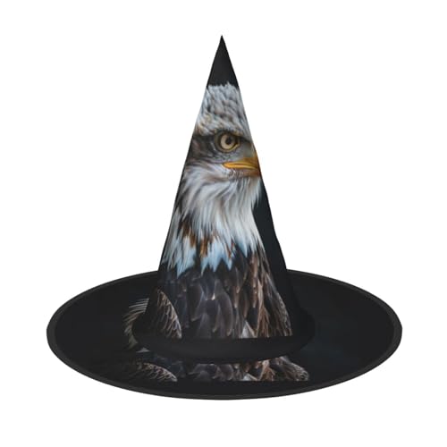 WenDang Weißkopfseeadler Halloween-Hut, lustig, für Urlaub, Party, Kostüm, Ball, Cosplay, Karneval, DIY-Dekoration (2 Stück) von WenDang