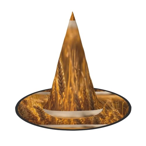 WenDang Weizenfeld-Halloween-Hut, lustig, Urlaub, Party, Kostüm, Ball, Cosplay, Karneval, DIY-Dekoration (3 Stück) von WenDang