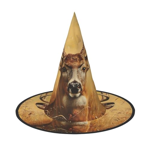 Wilder Hirsch, Halloween-Hut, lustig, Partyhut, Kostüm, Ball, Cosplay, Karneval, DIY-Dekoration (2 Stück) von WenDang