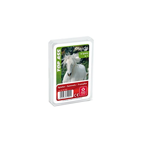 ASS Altenburger 22571991 - Top Ass Pferde, Kartenspiel - Trumpf und Quartett ASS Altenburger 22571991 - Top Ass Pferde, Kartenspiel - Trumpf und Quartett von ASS Altenburger