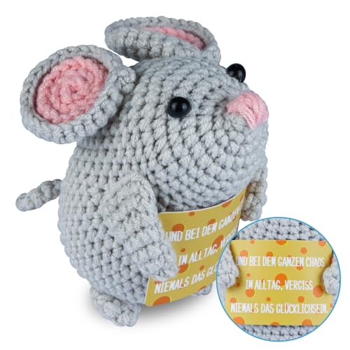 WenmthG Glücksbringer Pocket Hug Maus, Positive kartoffel deutsch - Ersatz, Mutmacher Geschenk, Gute Besserung Geschenk, Glücksbringer Geschenk, Positive Geschenke Maus Puppe 1 St WenmthG Glücksbringer Pocket Hug Maus, Positive kartoffel deutsch - Ersatz, Mutmacher Geschenk, Gute Besserung Geschenk, Glücksbringer Geschenk, Positive Geschenke Maus Puppe 1 St von WenmthG