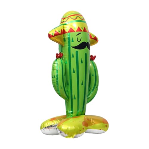 Weppduk Ananas-Ballon, 4D-stehender Cartoon-Folienballon, riesige Taco-Dekorationen, Zubehör für Kinder, Männer, Frauen, Western-Cowboy-Thema, Geburtstag von Weppduk