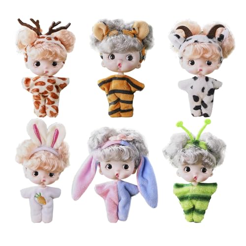 Weppduk Kleine Puppen Set - Realistische Weiche Kleine Puppen | Realistisches Aussehen Simulation Puppe für Kindertag, Geburtstag, Urlaub, Weihnachten Weppduk Kleine Puppen Set - Realistische Weiche Kleine Puppen | Realistisches Aussehen Simulation Puppe für Kindertag, Geburtstag, Urlaub, Weihnachten von Weppduk