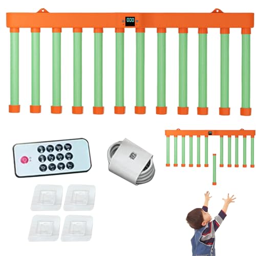 Weqizuerqi 59 X 18.5 cm Fangstöcke Spiel Reaktionstraining Spielzeug Drop Stick Reaction Game 3 Einstellbare Geschwindigkeit Für Kindergeburtstage Und Weihnachtsfeiern von Weqizuerqi