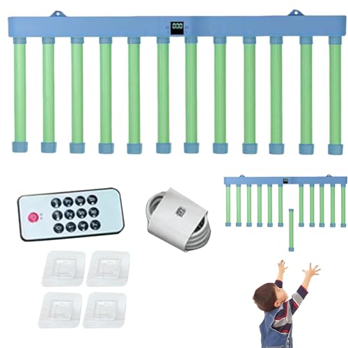 Weqizuerqi 59 X 18.5 cm Fangstöcke Spiel Reaktionstraining Spielzeug Drop Stick Reaction Game 3 Einstellbare Geschwindigkeit Für Kindergeburtstage Und Weihnachtsfeiern von Weqizuerqi