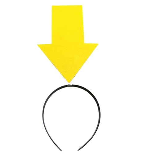 Weqizuerqi Ausrufezeichen für Marke, Kostüm Kopfbedeckung | Lustige Miss Arrowhead Hairband | Neuheit Hair Accessoires Partyzubehör für Karneval Masquerade Weqizuerqi Ausrufezeichen für Marke, Kostüm Kopfbedeckung | Lustige Miss Arrowhead Hairband | Neuheit Hair Accessoires Partyzubehör für Karneval Masquerade von Weqizuerqi