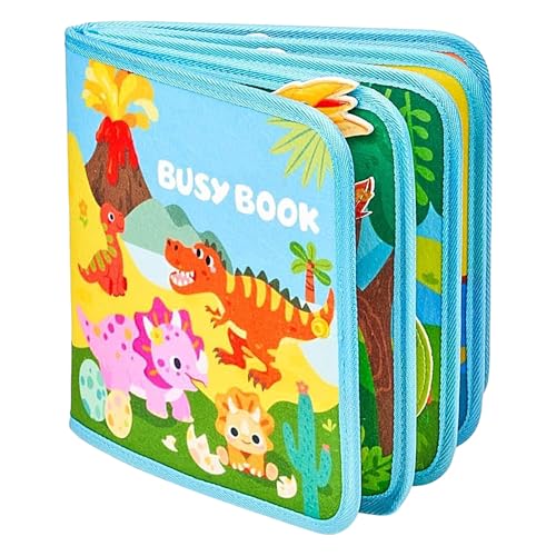 Weqizuerqi Beschäftigungsspielzeug - Beschäftigungsbuch Für Kleine Kinder | Feinmotorik Training Activity-Board Frühförderung Für Zuhause Vorschulkinder Reisen Wohnzimmer Weqizuerqi Beschäftigungsspielzeug - Beschäftigungsbuch Für Kleine Kinder | Feinmotorik Training Activity-Board Frühförderung Für Zuhause Vorschulkinder Reisen Wohnzimmer von Weqizuerqi