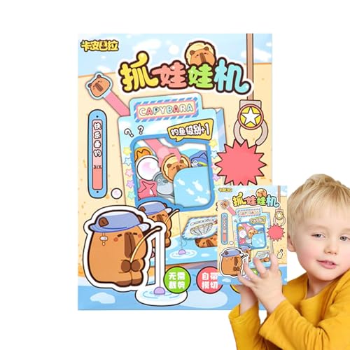 Weqizuerqi Capybara Spielzeug-Klauenmaschine, kleine Klauenmaschine | Handgefertigte Capybara -Maschine | Papierkrallenmaschine, Drehmaschinenspielzeug, Spielzeug für den Innenbereich Weqizuerqi Capybara Spielzeug-Klauenmaschine, kleine Klauenmaschine | Handgefertigte Capybara -Maschine | Papierkrallenmaschine, Drehmaschinenspielzeug, Spielzeug für den Innenbereich von Weqizuerqi