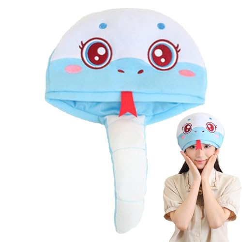 Weqizuerqi Kostüm-Abschlussball-Kopfbedeckung, Abschlussball-Requisiten-Hut - Maskerade Cosplay Plüsch Kopfbedeckung | Lustige Cosplay-Partys, Fotokabinen-Requisiten, neuartige Performance-Mütze für Weqizuerqi Kostüm-Abschlussball-Kopfbedeckung, Abschlussball-Requisiten-Hut - Maskerade Cosplay Plüsch Kopfbedeckung | Lustige Cosplay-Partys, Fotokabinen-Requisiten, neuartige Performance-Mütze für von Weqizuerqi