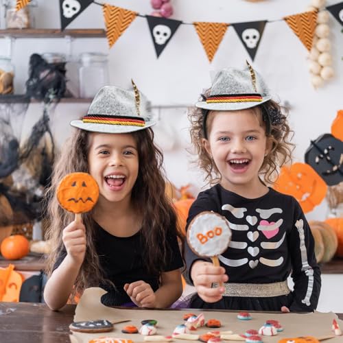 Weqizuerqi Oktoberfest Kopfband | Bierfest Kopfbedeckung,Filzhut Stirnband Deko Für Damen Karneval Halloween Party Weqizuerqi Oktoberfest Kopfband | Bierfest Kopfbedeckung,Filzhut Stirnband Deko Für Damen Karneval Halloween Party von Weqizuerqi