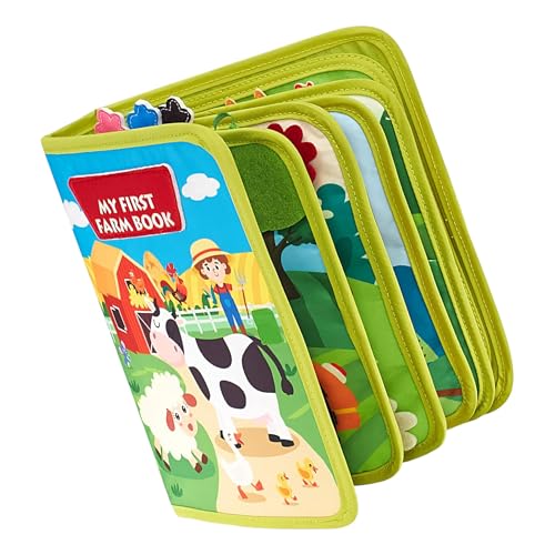 Weqizuerqi Reise Beschäftigungsbuch,Bauernhof Lernspiel für Kinder | Feinmotorik Training Activity-Board Frühförderung Für Zuhause Vorschulkinder Reisen Wohnzimmer Weqizuerqi Reise Beschäftigungsbuch,Bauernhof Lernspiel für Kinder | Feinmotorik Training Activity-Board Frühförderung Für Zuhause Vorschulkinder Reisen Wohnzimmer von Weqizuerqi