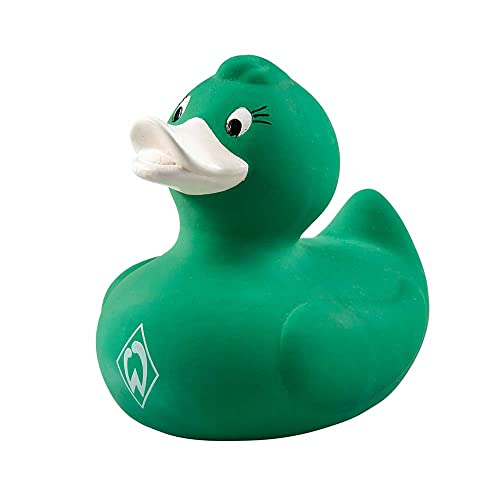 SV Werder Bremen Badeente Ente ** Grün ** aus Natur-Kautschuk, nachhaltig von Werder Bremen