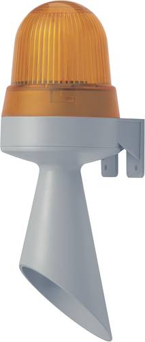 Werma Signaltechnik Kombi-Signalgeber LED 424.320.75 Gelb Dauerlicht 24 V/DC 98 dB von WERMA SIGNALTECHNIK