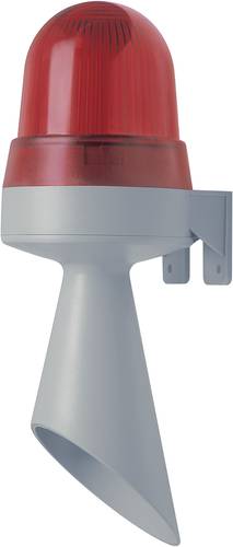 Werma Signaltechnik Kombi-Signalgeber 425.120.75 Rot Blitzlicht 24 V/AC, 24 V/DC 98 dB von WERMA SIGNALTECHNIK