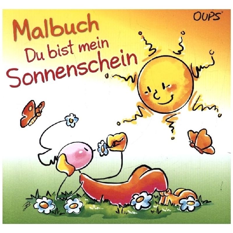 Oups Malbuch - Du bist mein Sonnenschein von WerteArt