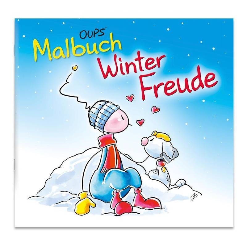 Oups Malbuch - WinterFreude von WerteArt