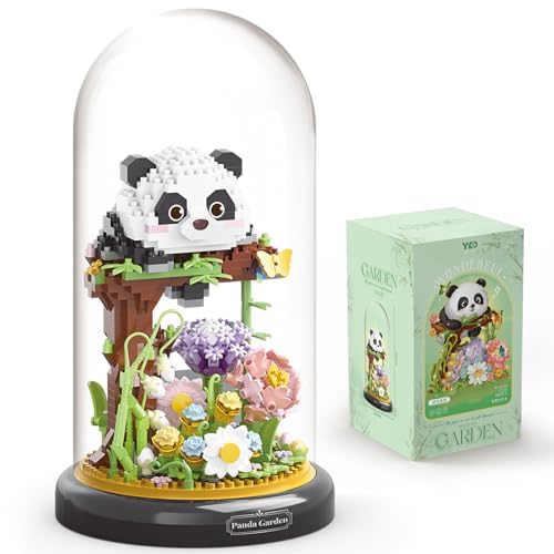 Panda Blumenstrauß Bausteine Set - DIY Bonsai Baum Kit mit Staubschutz, Kreatives Tierpflanzen-Design für Home Office Dekor, Einzigartiges Geschenk für 6+ Jahre Panda Blumenstrauß Bausteine Set - DIY Bonsai Baum Kit mit Staubschutz, Kreatives Tierpflanzen-Design für Home Office Dekor, Einzigartiges Geschenk für 6+ Jahre von Werwing