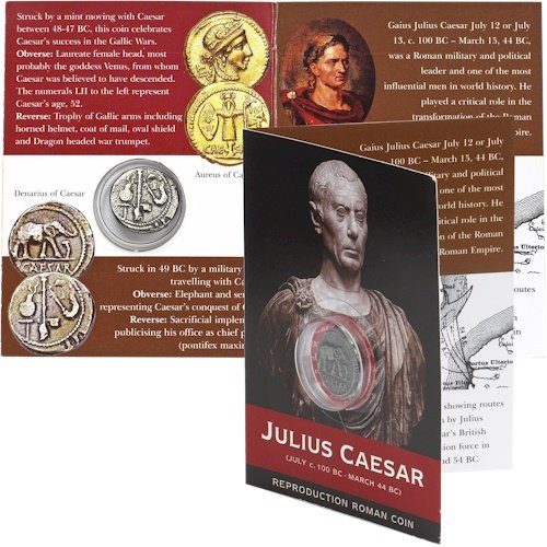 Replik Münze Caesar Denarius von Westair