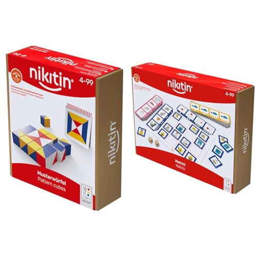 Westermann Lernwelten Das Nikitin Material. Musterwürfel & N10 Matrici - Brettspiel, Tabletop Game, Würfelspiel - 4+, 48+ Monate - Educative, Unisex - 208 Teile, 200 Units Westermann Lernwelten Das Nikitin Material. Musterwürfel & N10 Matrici - Brettspiel, Tabletop Game, Würfelspiel - 4+, 48+ Monate - Educative, Unisex - 208 Teile, 200 Units von Westermann Lernwelten
