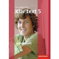 Klartext 5. Arbeitsheft mit Lösungen. Ausgabe Südwest von Westermann Schulbuchverlag