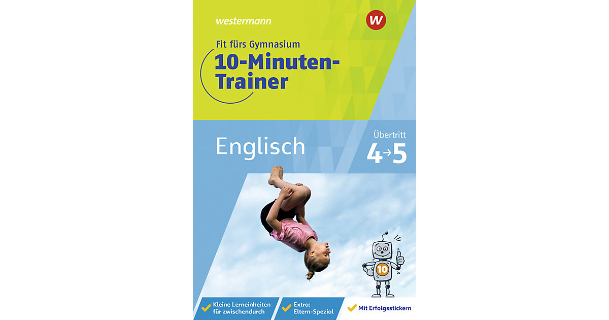 Buch - Fit fürs Gymnasium - 10-Minuten-Trainer  Kinder von Westermann Verlag