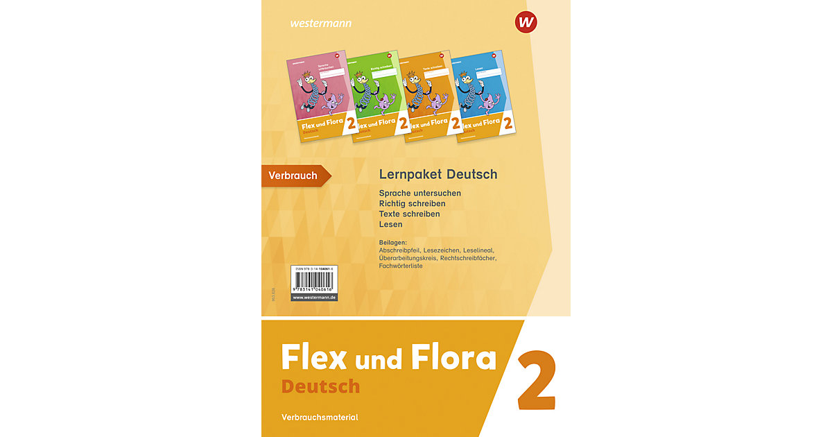 Buch - Flex und Flora - Ausgabe 2021 - Themenhefte 2 Paket: Verbrauchsmaterial Buch - Flex und Flora - Ausgabe 2021 - Themenhefte 2 Paket: Verbrauchsmaterial von Westermann Verlag