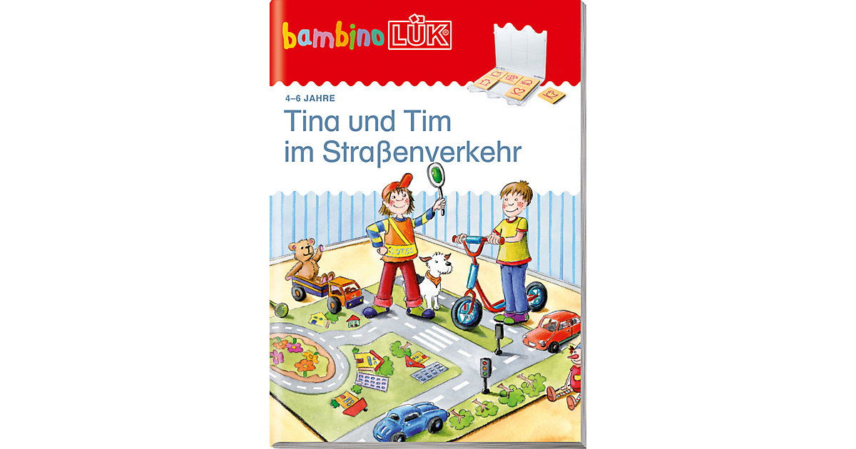 Buch - bambinoLÜK: Tina und Tim im Straßenverkehr, Übungsheft von Westermann Verlag
