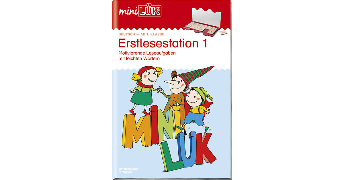 Buch - mini LÜK: Erstlesestation 1, Übungsheft Buch - mini LÜK: Erstlesestation 1, Übungsheft von Westermann Verlag