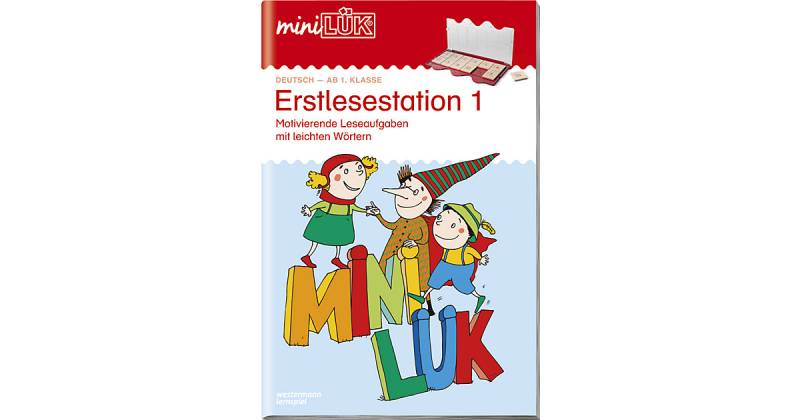 Buch - mini LÜK: Erstlesestation 1, Übungsheft von Westermann Verlag